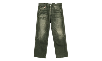 Digital Aurora Print Third Cut Jeans "Black" M2265TD