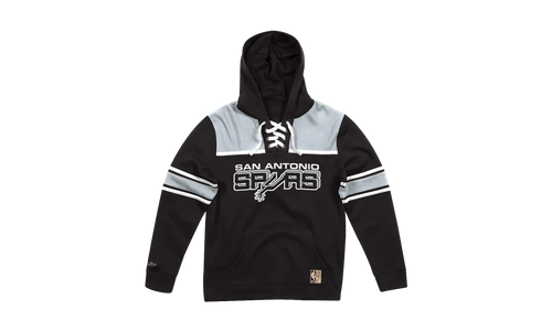 NFL Hockey Fleece Hoodie "San Antonio Spurs - Black" FPHDMM18731 SASBLCK1