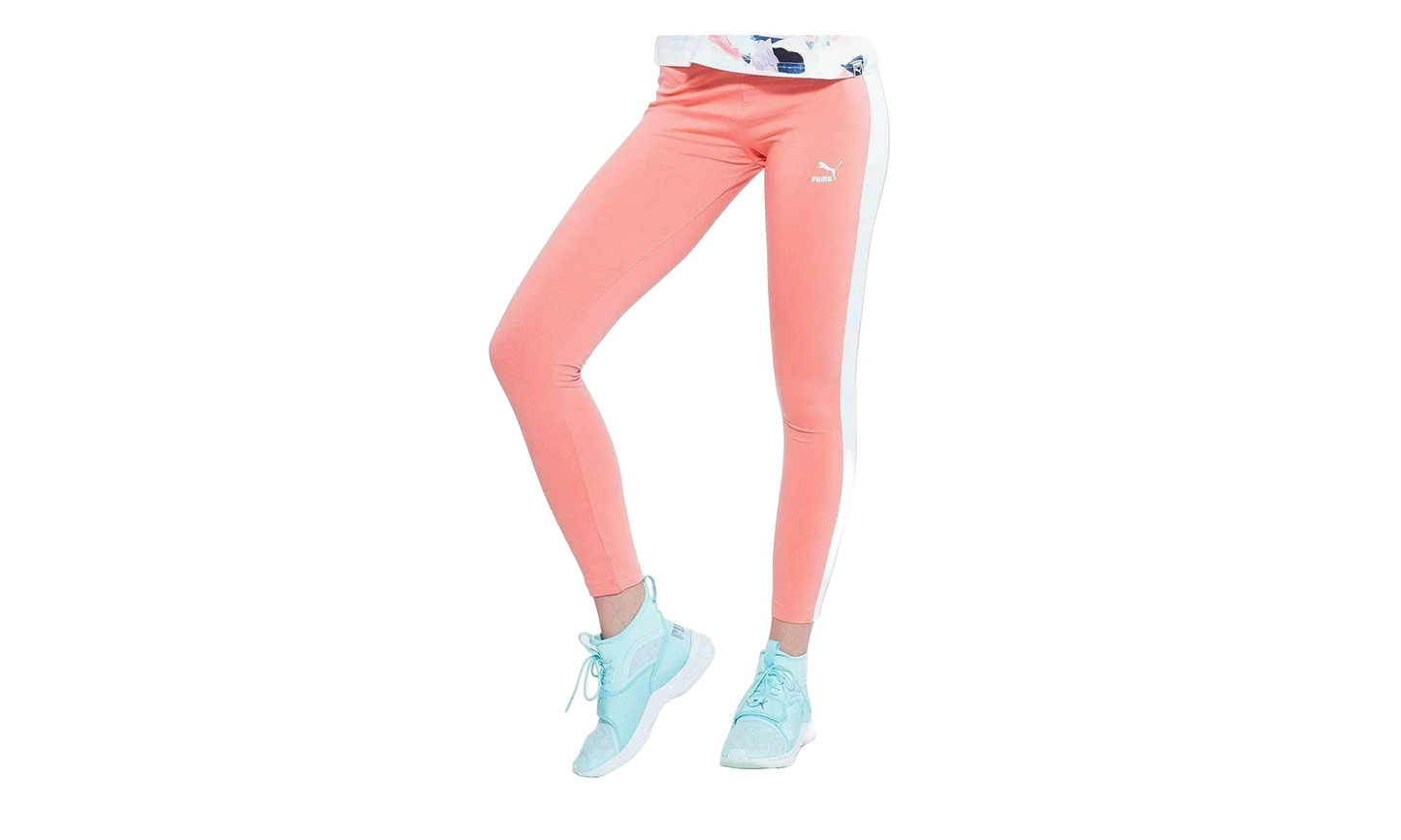 Classics Logo T7 Leggings WMNS "Pink" 575075 60