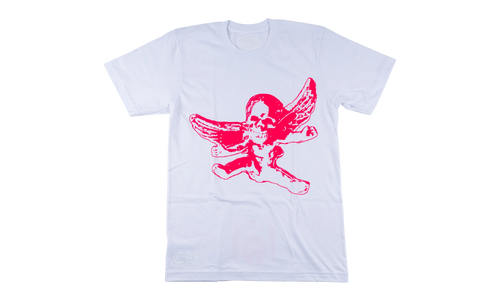 SS26 Pink Foti Tee "White" CHRM0781