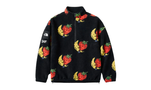 All Over Fleece 1/2 Zip Sweater "Sky High Farm - Black" NF0A8HNBNY11