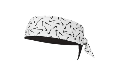 DRI-FIT PRINTED HEAD TIE 2.0 REVERSIBLE "White / Black / White" N.000.0245.176