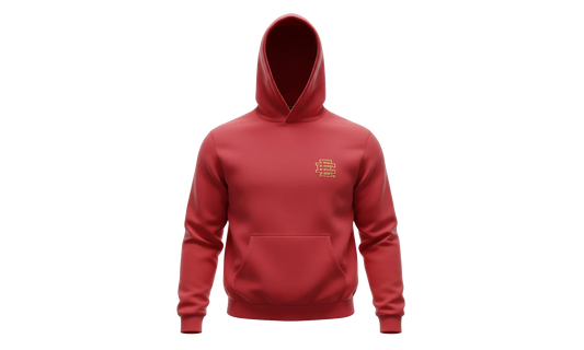 EE HOODIE "Light Red" EE666