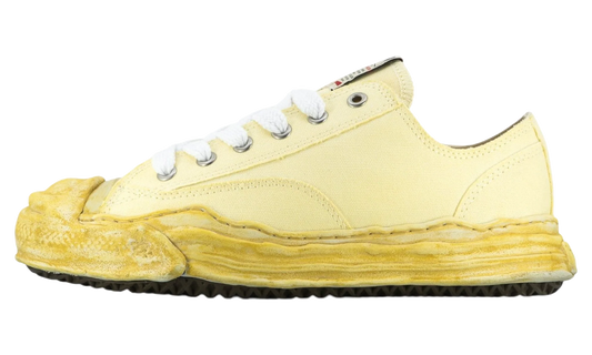 Hank OG Sole Canvas Low "Aged White" A12FW724 WHITE