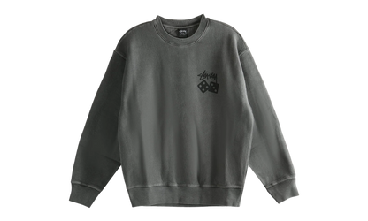 Dice Pig Dyed Crew Sweatshirt "BLACK" 1915077 BLAC