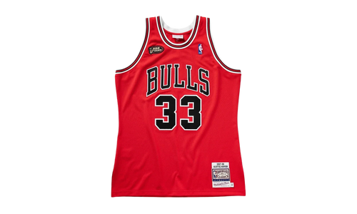 NBA Scottie Pippen Authentic Jersey "1997 Chicago Bulls - Red" 72263B597SPIPP