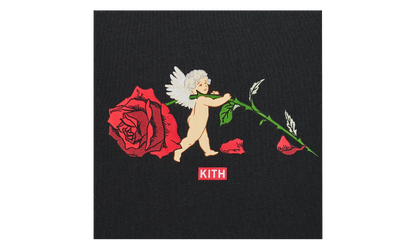 Cupid Rose Long Sleeve Tee "Black" khm034591 001