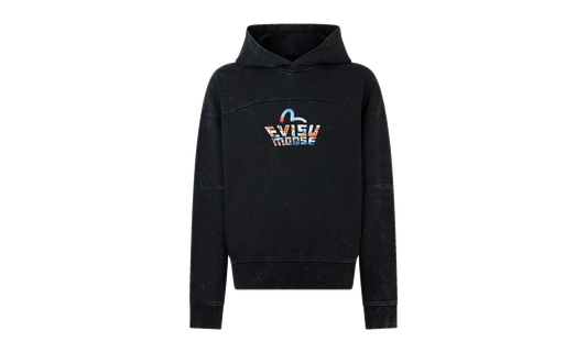 Hoodie "Evisu - Black" M35MS681EV 292