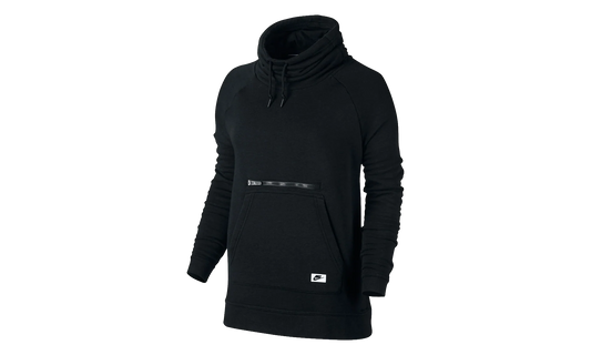 Sportswear Modern Funnel Neck Sweatshirt WMNS "Black" 803599 010