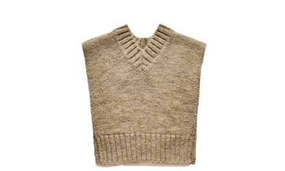 Maison Margiela Sleeveless Sweater Vest Beige "Beige" SI0TH0001S17802119M