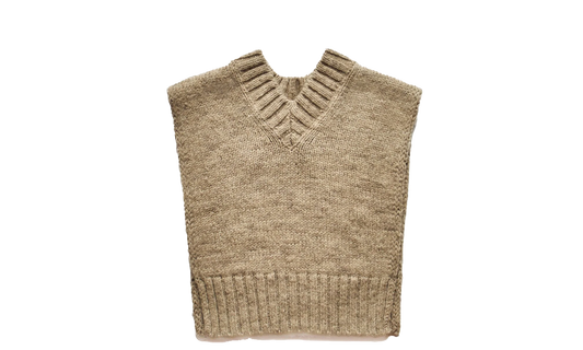 Maison Margiela Sleeveless Sweater Vest Beige "Beige" SI0TH0001S17802119M