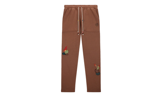 Travis Scott x Jordan Fleece Pants "Archaeo Brown" TSUC50