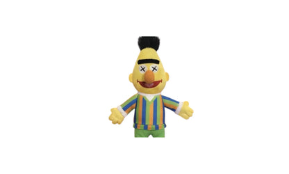 Sesame Street Water Parade Bert Plush Keychain "Yellow" KAWS202451