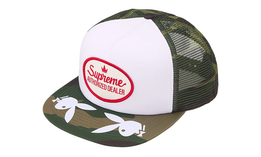 Playboy® Mesh Back 5-Panel "SS26 - Woodland Camo" SU27109