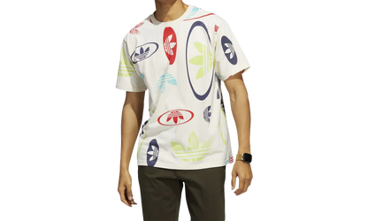 All-Over Print Tee "Wonder White Multi Color" HG3873