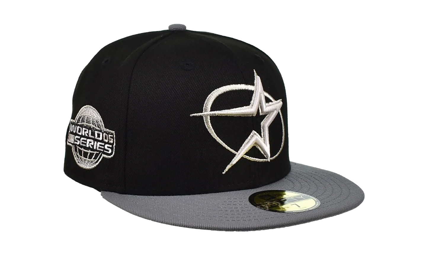 9FIFTY Houston Astros WS 2005 Fitted Hat "Black / Grey" 70902210