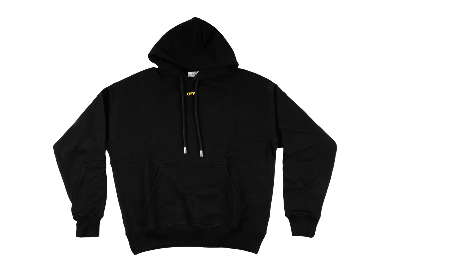 SPRAYED ARROW HOODIE "Black" 44OWOS26K060 001