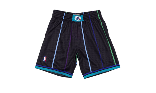 NBA Reload Swingman Shorts "1992 Charlotte Hornets - Black" SMSHCP19278 CHOBLCK92