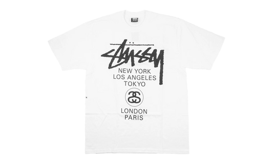 World Tour Tee "White" STUS309