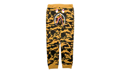 1st Camo Shark Slim Sweatpants "Yellow Green" B1CSSSGY