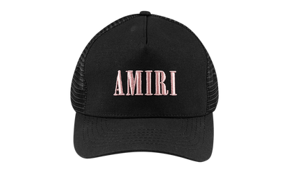 CORE LOGO TRUCKER HAT "Black / peach" MAH002 995