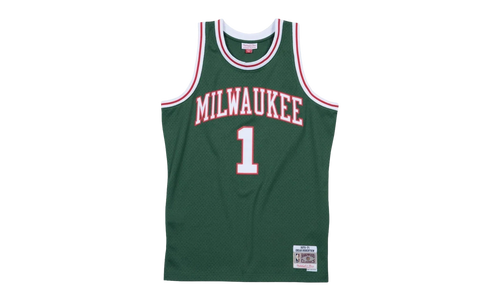 NBA Oscar Robertson Swingman Jersey "1970-71 Milwaukee Bucks - Dark Green" 353J315FGYORI