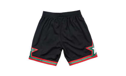 NBA Christmas Swingman Shorts "1993 Orlando Magic - Black" SMSHNG18823 OMABLCK193