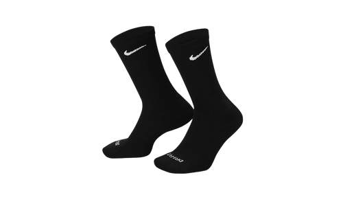 Everyday Plus Cushioned Training Crew Socks (3 Pairs) "Black / White" SX6888 010