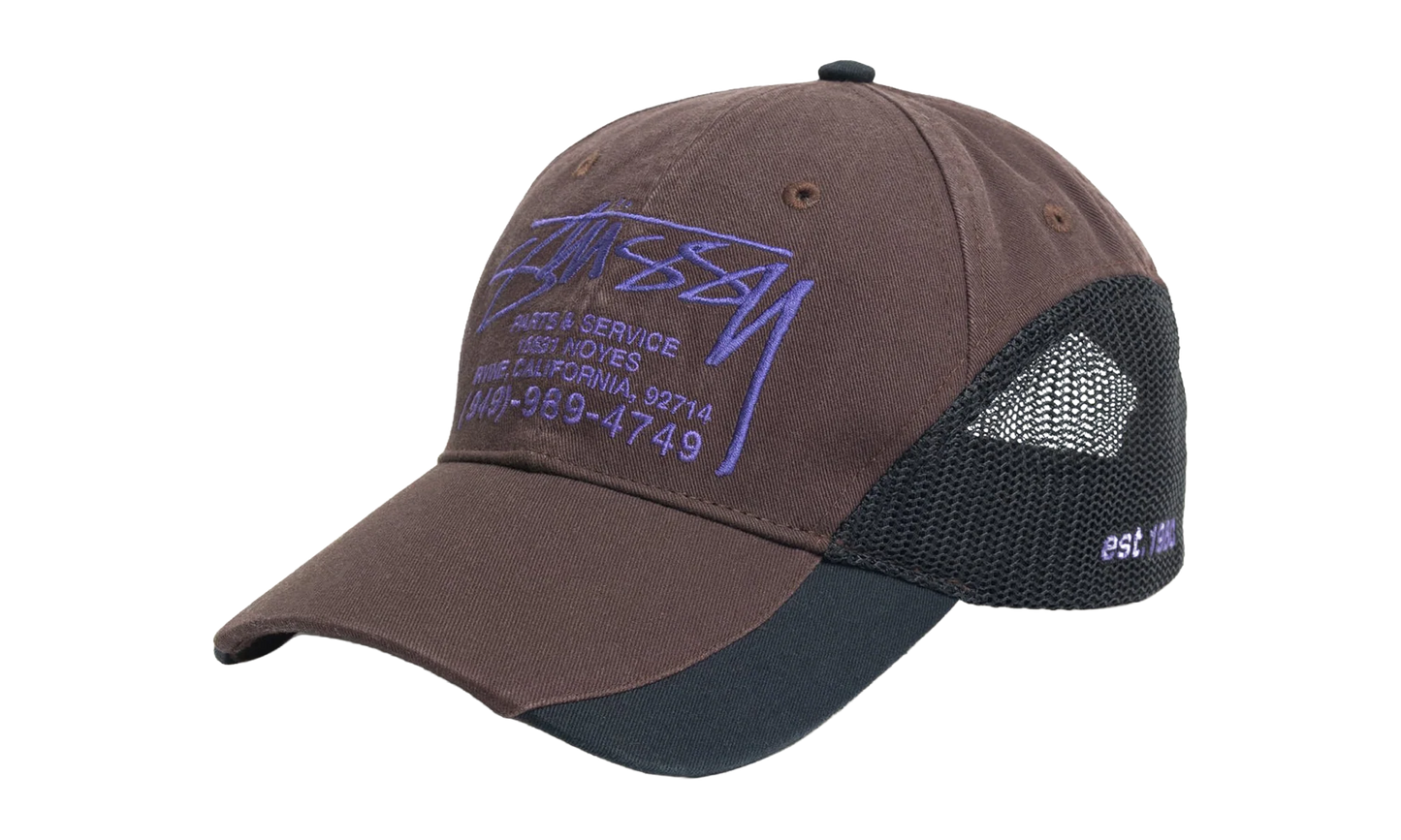 PARTS & SERVICE MESH CAP "Brown" STUS435