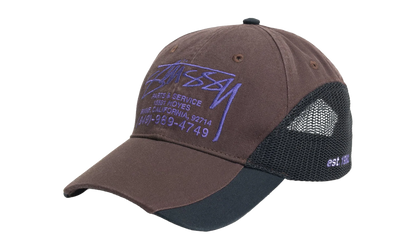 PARTS & SERVICE MESH CAP "Brown" STUS435