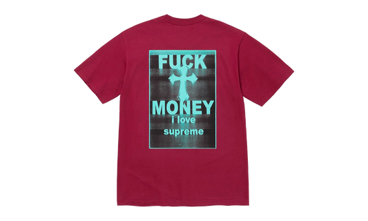 Fuck Money Tee "FW24 - Cardinal" SU27208