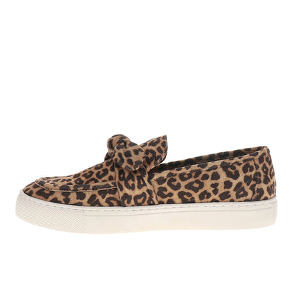 Why Knot Leopard Print Slip On Sneakers