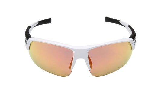 Changeup Dual Sunglasses "Orange Baseball Tuned - Satin White" 8650129 110144