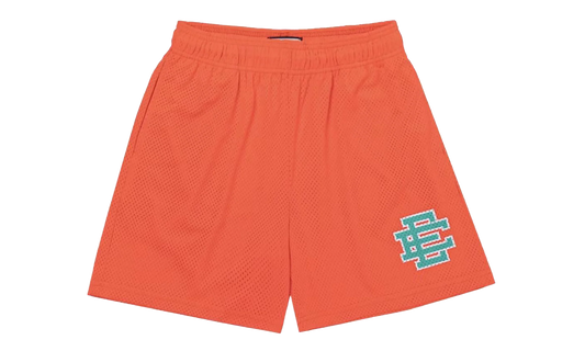 EE Basic Shorts "Fiery Coral / Teal" EE252