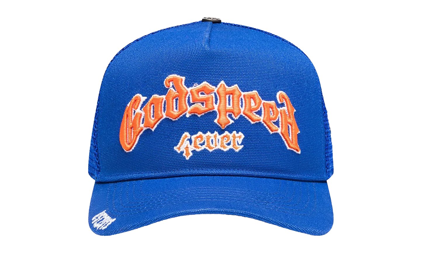 GS Forever Trucker Hat "Blue / Orange" GS098