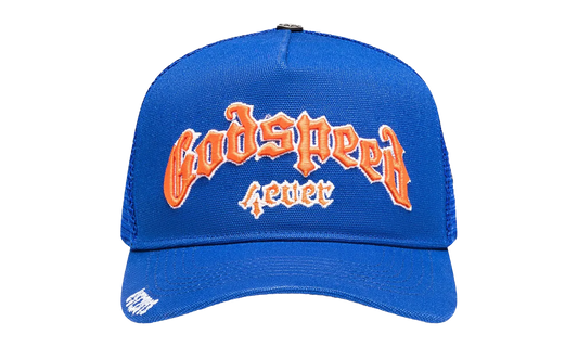 GS Forever Trucker Hat "Blue / Orange" GS098