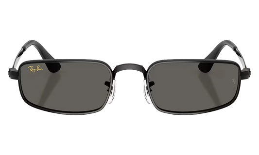 Ray-Ban Bold Metals "A$AP Rocky - Polished Black with Dark Grey Lens" RB3927 002 J5