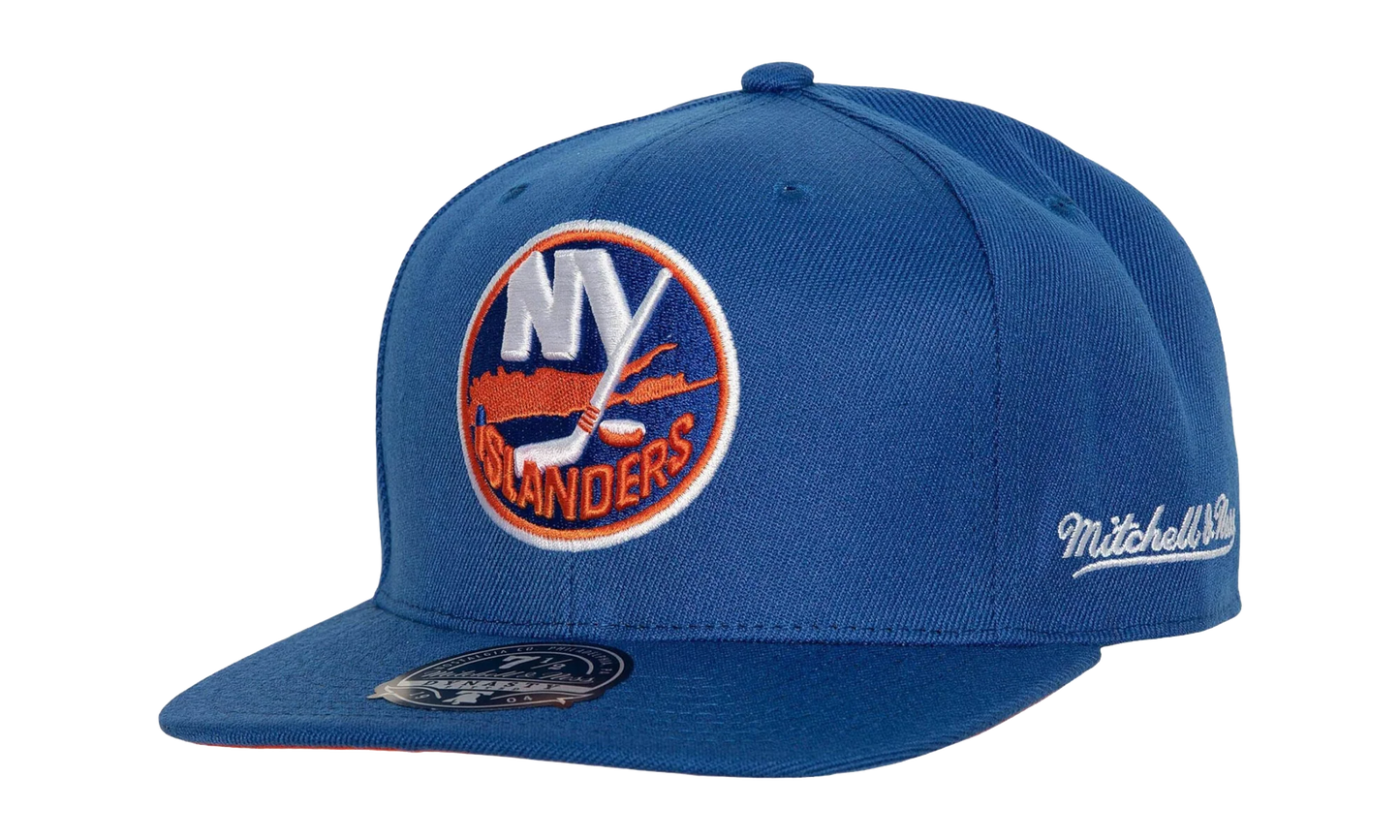 NHL New York Islanders Vintage Fitted Hat "Classic Blue" 6HSFSH22084 NYIBLUE