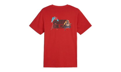 ONE PIECE GRAPHIC TEE "Club Red" 624665 24