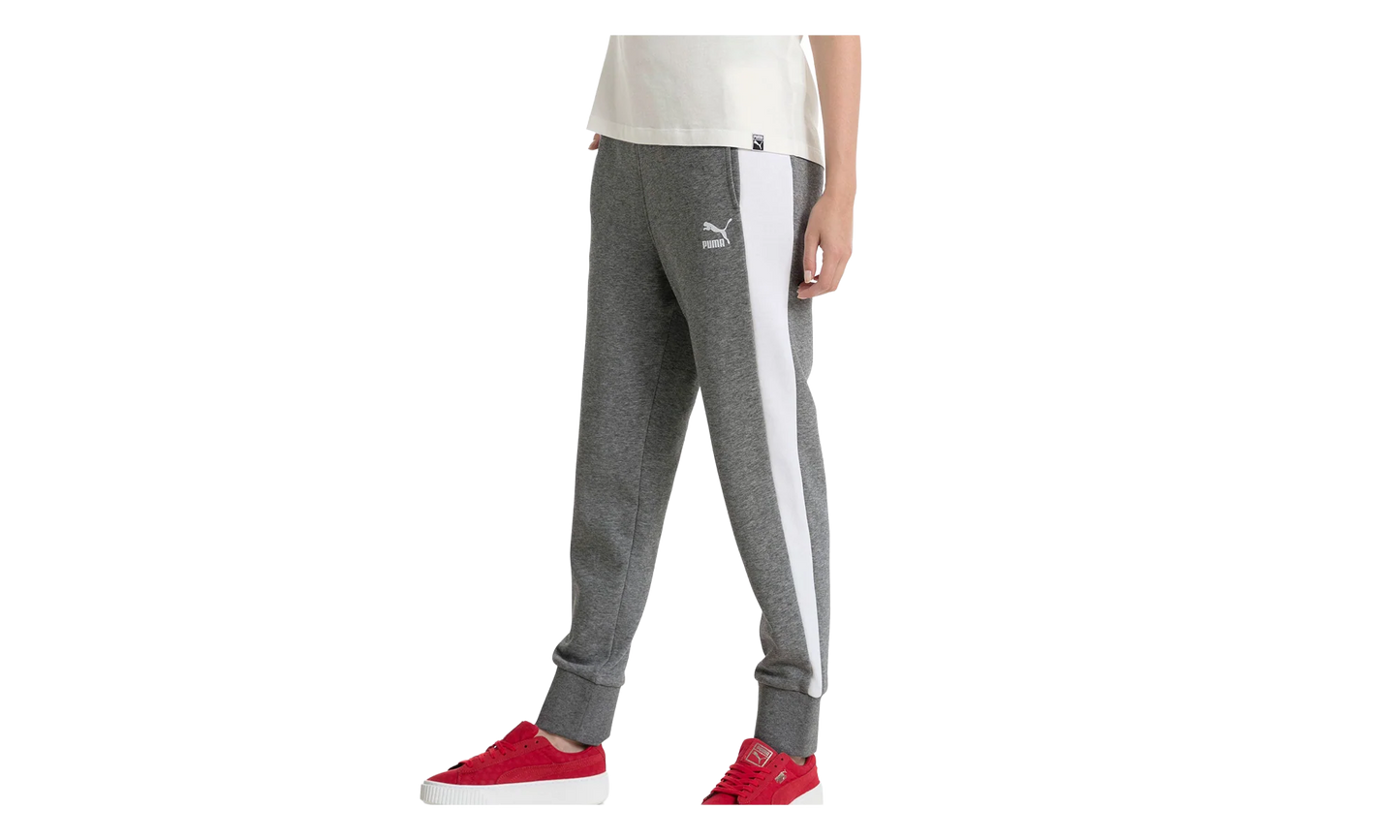 Archive Logo T7 Sweat Pant WMNS "Medium Grey Heather/White" 572486 03