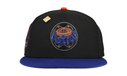 59FIFTY Houston Astros 25th Silver Anniversary Patch Fitted Hat "Black" 123451294906