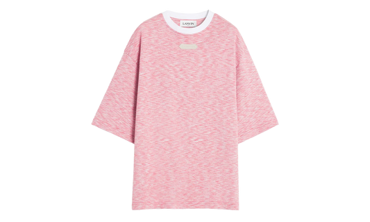 KNIT T-SHIRT "PINK CHINÉ" RM TS0026 J098 P24 340