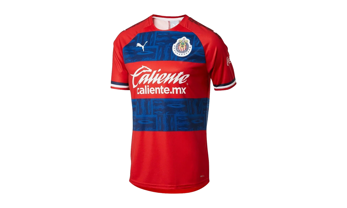 Chivas 19/20 Away Jersey "Puma Red / Puma New Navy" 704413 01