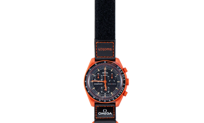 Swatch x Omega Bioceramic Moonswatch "Mission On Earth Lava" SO33O100