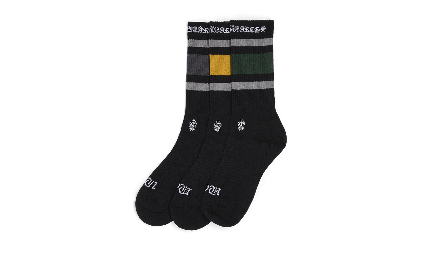 SPORT Socks "Set of 3- Grey" CHRM0069