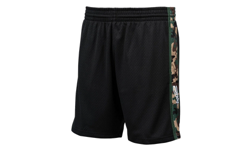 NBA Straight Fire Camo Swingman Shorts "1994 San Antonio Spurs - Black" BA30ZC SAS K NNM