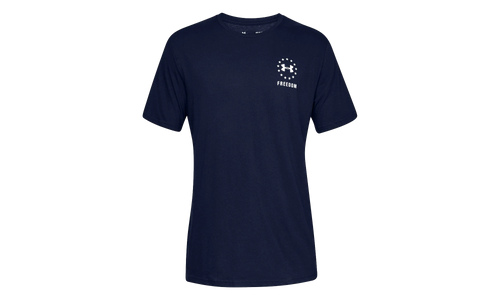 Freedom Left Chest Live T-Shirt "Academy Blue / White" 1330059 408