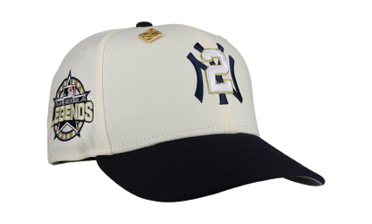 59FIFTY New York Yankees Generational Legends Derek Jeter Fitted Hat "Cream / Black" NE284
