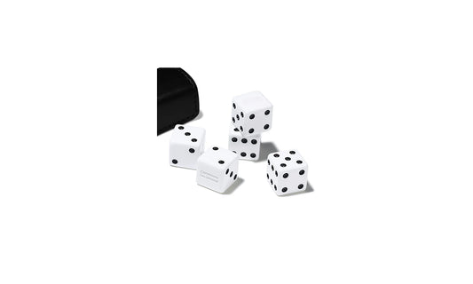 Leather Dice Set "FW25 Black" SU26203