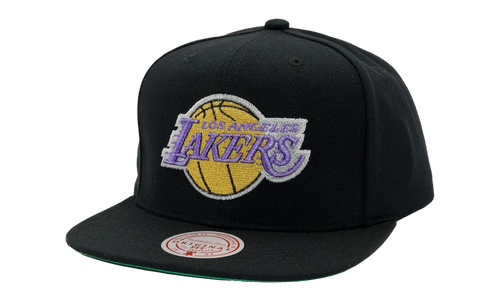 NBA Shine On Snapback Cap "Los Angeles Lakers - Black" HS9484 LALBLCK